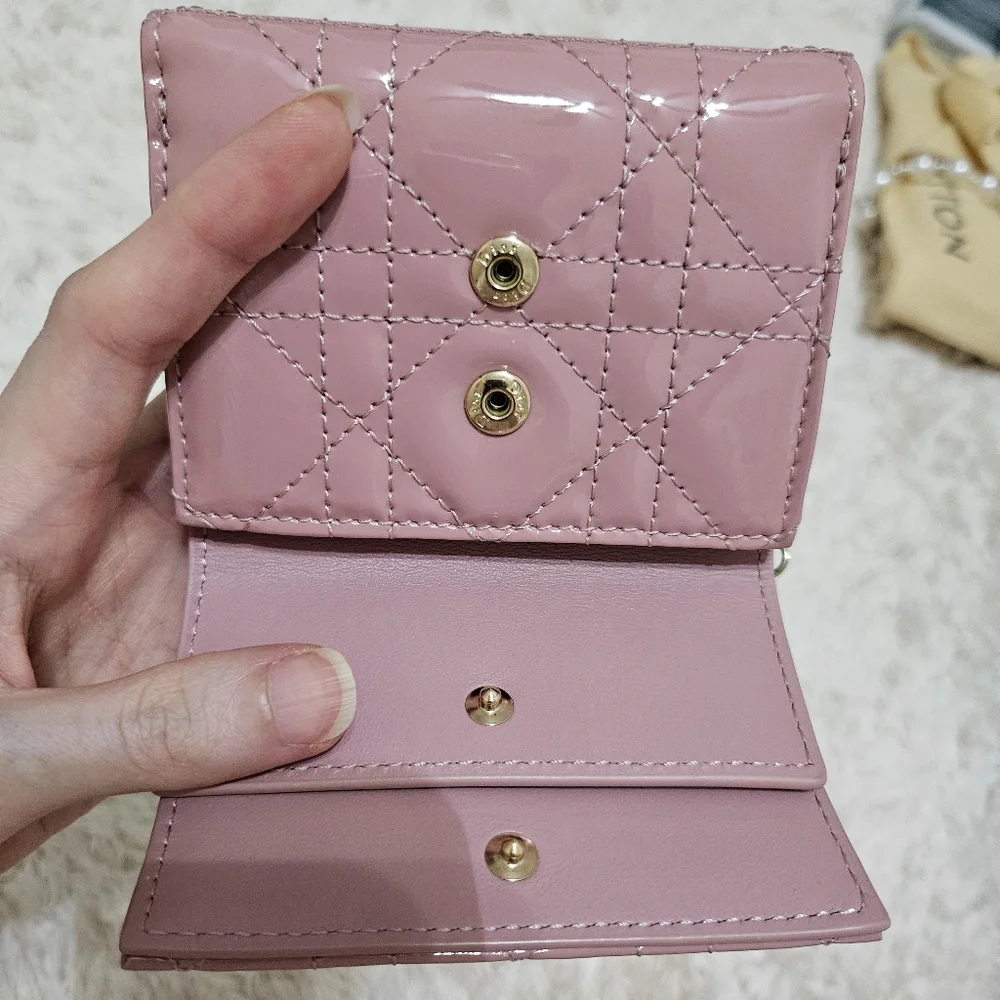 Pink Dior Wallet
